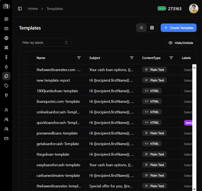 InboxDoctor Interface